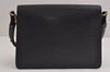Authentic Louis Vuitton Epi Friedland Shoulder Cross Bag Black M52402 LV 6372J