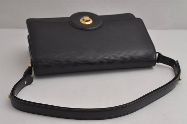 Authentic Louis Vuitton Epi Friedland Shoulder Cross Bag Black M52402 LV 6372J
