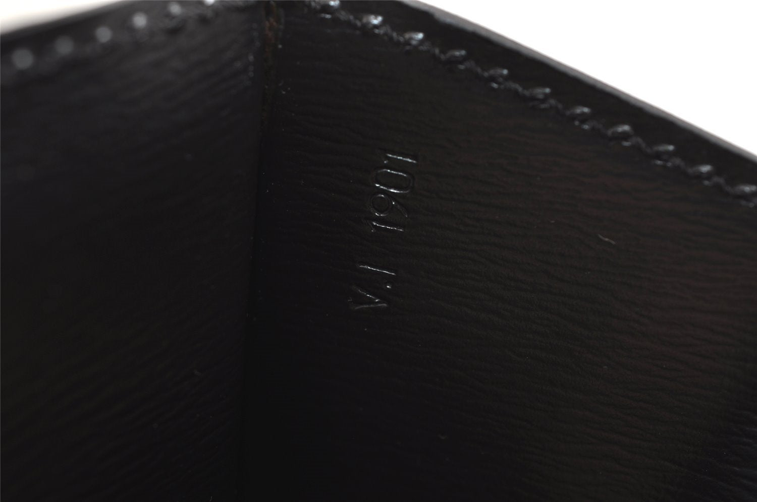 Authentic Louis Vuitton Epi Friedland Shoulder Cross Bag Black M52402 LV 6372J