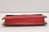 Authentic Louis Vuitton Epi Montaigne 27 Clutch Hand Bag Red M52657 LV 6373J