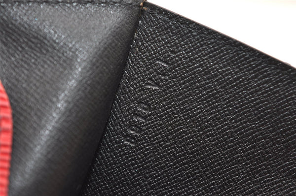 Authentic Louis Vuitton Epi Montaigne 27 Clutch Hand Bag Red M52657 LV 6373J
