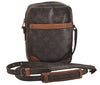 Authentic Louis Vuitton Monogram Danube Shoulder Cross Bag M45266 Junk 6375J