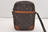 Authentic Louis Vuitton Monogram Danube Shoulder Cross Bag M45266 Junk 6375J