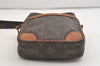 Authentic Louis Vuitton Monogram Danube Shoulder Cross Bag M45266 Junk 6375J