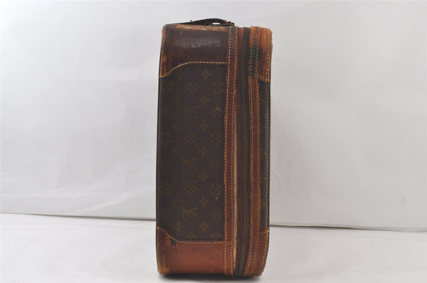 Auth Louis Vuitton Monogram Stratos 60 Trunk Case Travel Bag Old Model LV 6375K