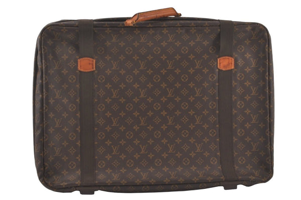 Authentic Louis Vuitton Monogram Satellite 65 Travel Bag M23352 LV Junk 6376K