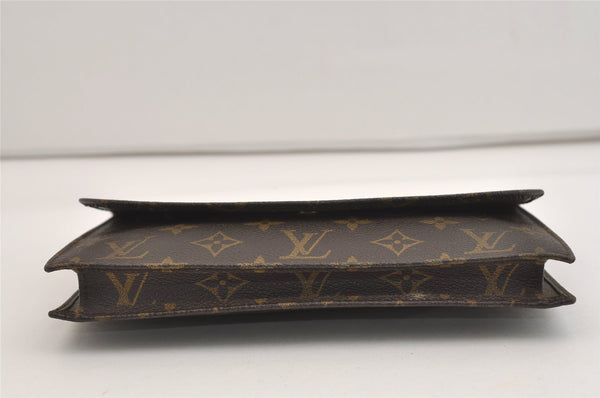 Authentic Louis Vuitton Monogram Pochette Rabat Clutch Bag Old Model LV 6377J
