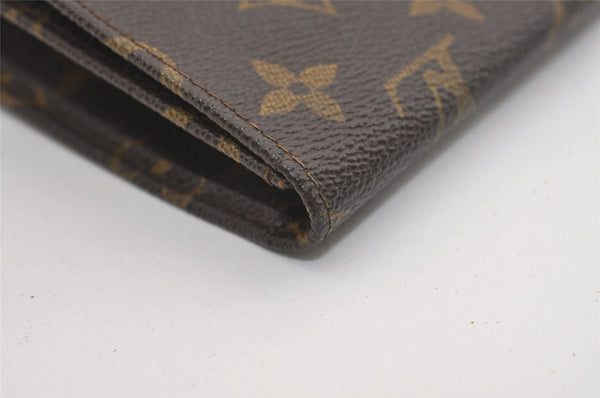 Authentic Louis Vuitton Monogram Pochette Rabat Clutch Bag Old Model LV 6377J