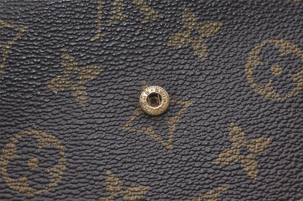 Authentic Louis Vuitton Monogram Pochette Rabat Clutch Bag Old Model LV 6377J