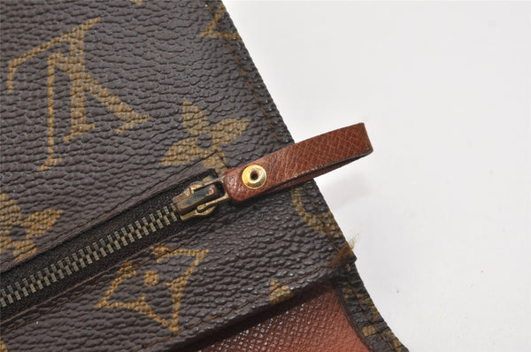 Authentic Louis Vuitton Monogram Pochette Rabat Clutch Bag Old Model LV 6377J