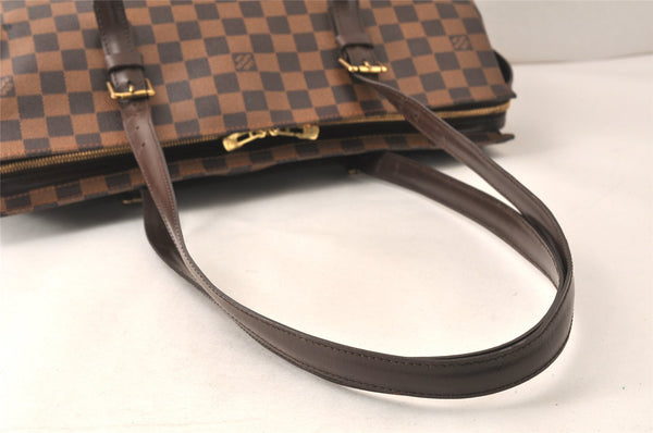Authentic Louis Vuitton Damier Chelsea Shoulder Tote Bag N51119 LV 6377K