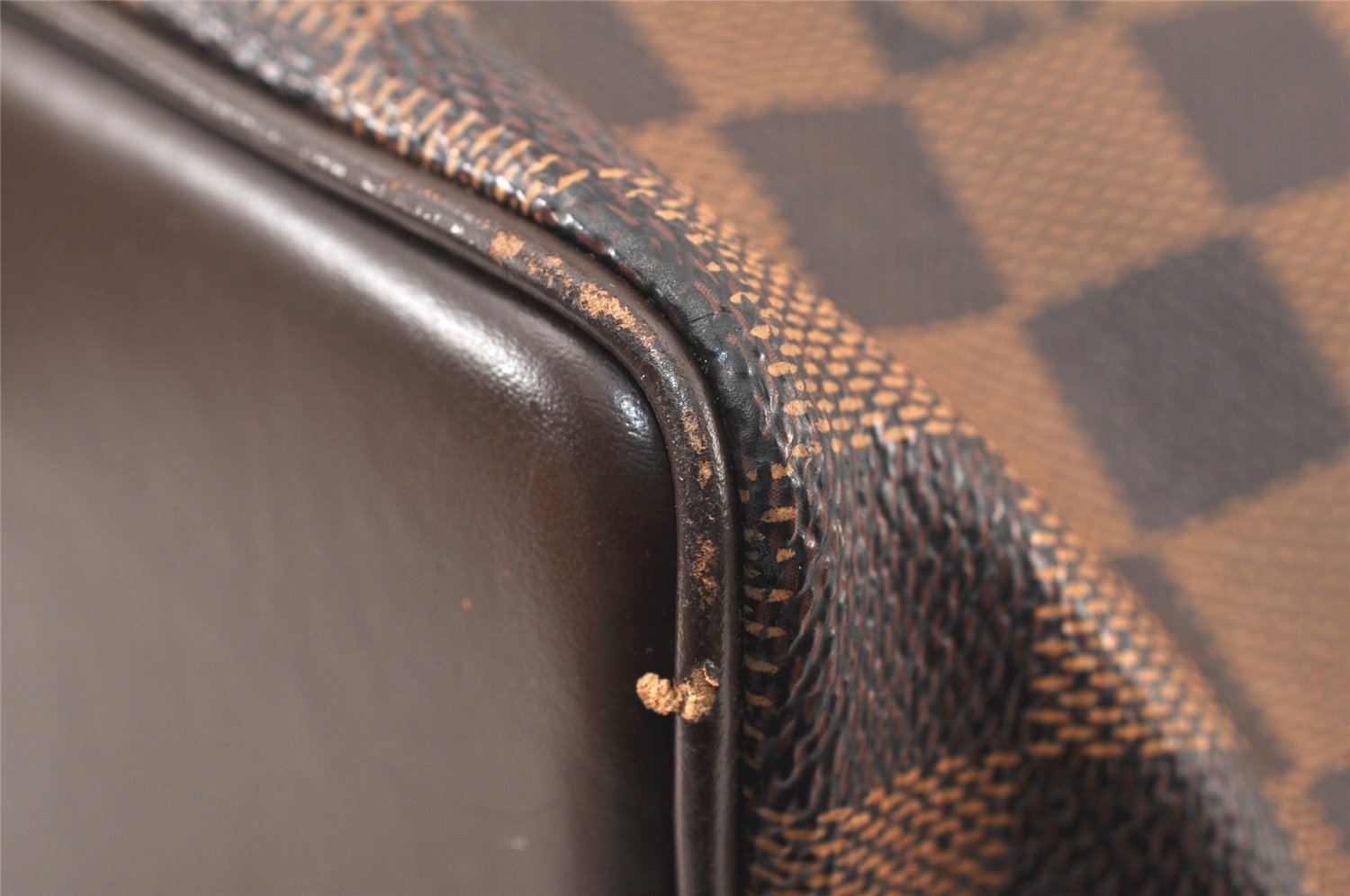 Authentic Louis Vuitton Damier Chelsea Shoulder Tote Bag N51119 LV 6377K