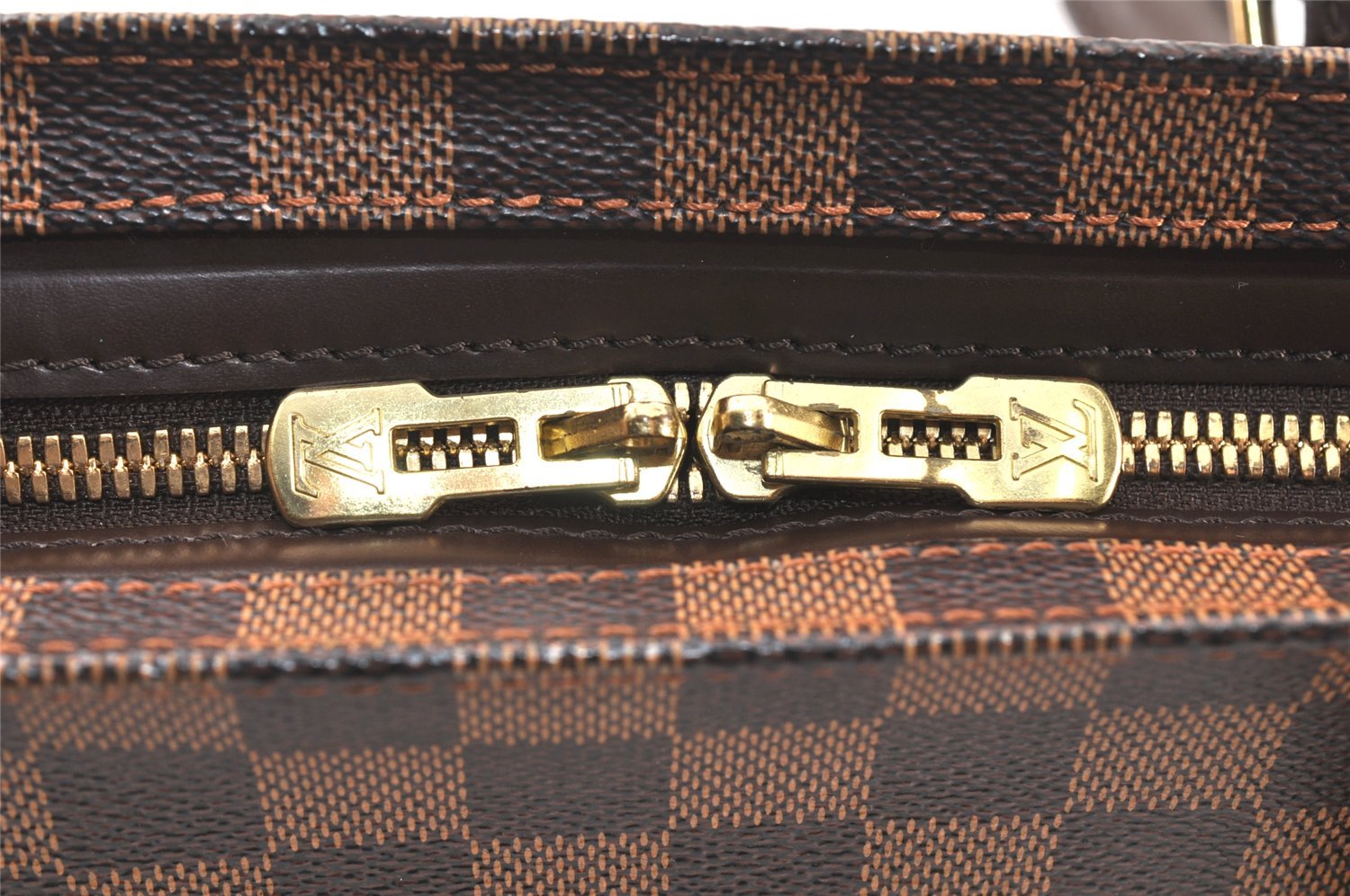 Authentic Louis Vuitton Damier Chelsea Shoulder Tote Bag N51119 LV 6377K