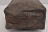 Auth Louis Vuitton Monogram Trousse Toilette 28 Clutch Bag Old Model Junk 6378J