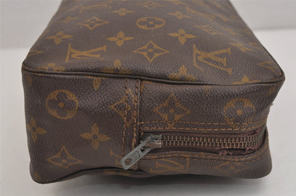 Auth Louis Vuitton Monogram Trousse Toilette 28 Clutch Bag Old Model Junk 6378J