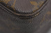 Auth Louis Vuitton Monogram Trousse Toilette 28 Clutch Bag Old Model Junk 6378J