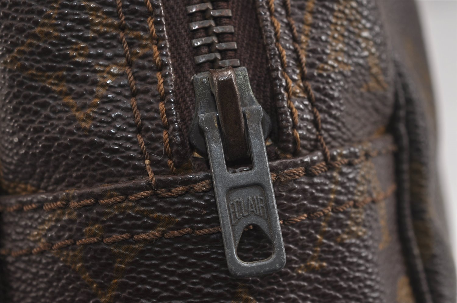 Auth Louis Vuitton Monogram Trousse Toilette 28 Clutch Bag Old Model Junk 6378J