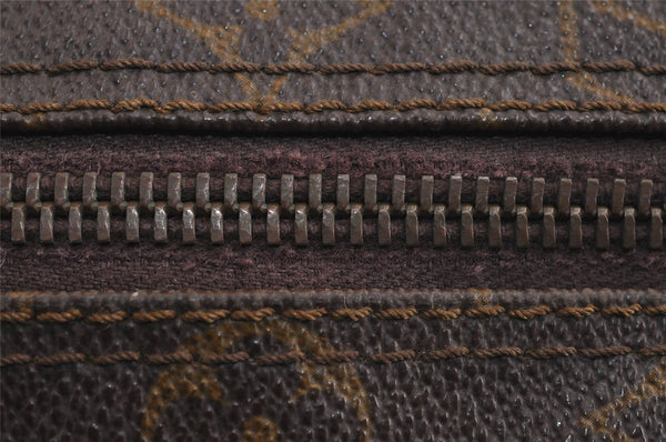 Auth Louis Vuitton Monogram Trousse Toilette 28 Clutch Bag Old Model Junk 6378J