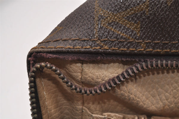 Auth Louis Vuitton Monogram Trousse Toilette 28 Clutch Bag Old Model Junk 6378J