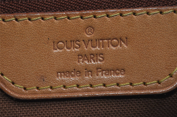 Authentic Louis Vuitton Monogram Batignolles Horizontal Tote Bag M51154 LV 6379I
