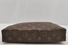 Auth Louis Vuitton Monogram Poche Toilette 26 Cosmetics Pouch Old Model LV 6379J