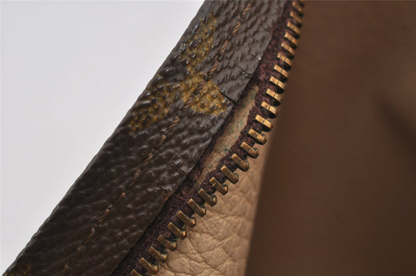 Auth Louis Vuitton Monogram Poche Toilette 26 Cosmetics Pouch Old Model LV 6379J