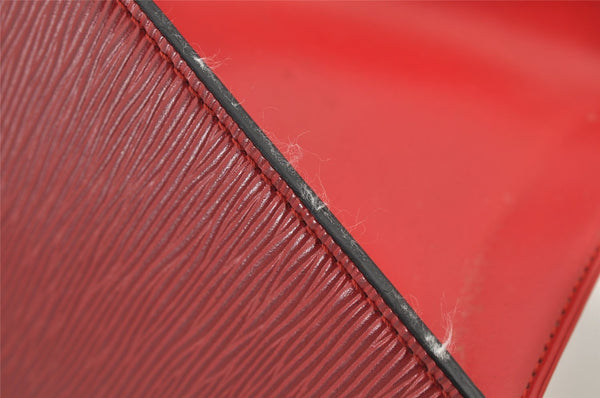 Authentic Louis Vuitton Epi Riviera Hand Bag Red M48187 LV 6380I