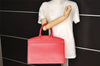 Authentic Louis Vuitton Epi Riviera Hand Bag Red M48187 LV 6380I