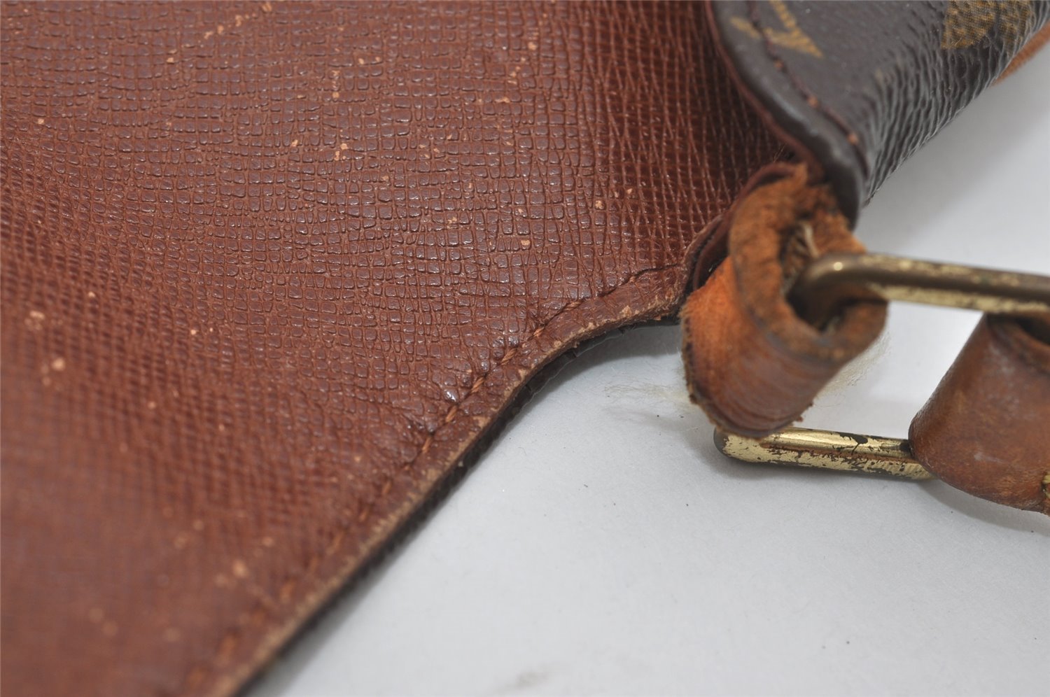 Auth Louis Vuitton Monogram Musette Salsa M51387 Long Shoulder Bag Junk 6381I