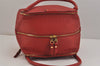 Auth Louis Vuitton Monogram Empreinte Marais MM Hand Bag Red M41190 LV 6381J