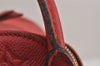 Auth Louis Vuitton Monogram Empreinte Marais MM Hand Bag Red M41190 LV 6381J