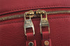 Auth Louis Vuitton Monogram Empreinte Marais MM Hand Bag Red M41190 LV 6381J
