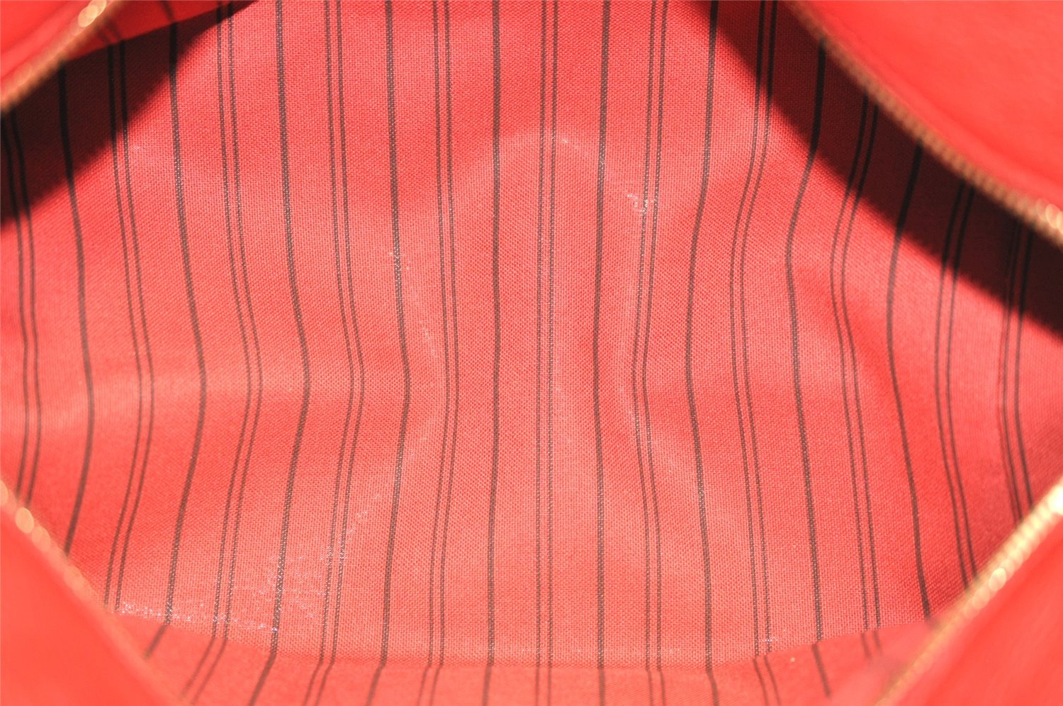 Auth Louis Vuitton Monogram Empreinte Marais MM Hand Bag Red M41190 LV 6381J