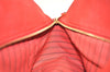 Auth Louis Vuitton Monogram Empreinte Marais MM Hand Bag Red M41190 LV 6381J