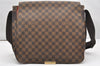 Authentic Louis Vuitton Damier Bastille Shoulder Cross Body Bag N45258 LV 6381K