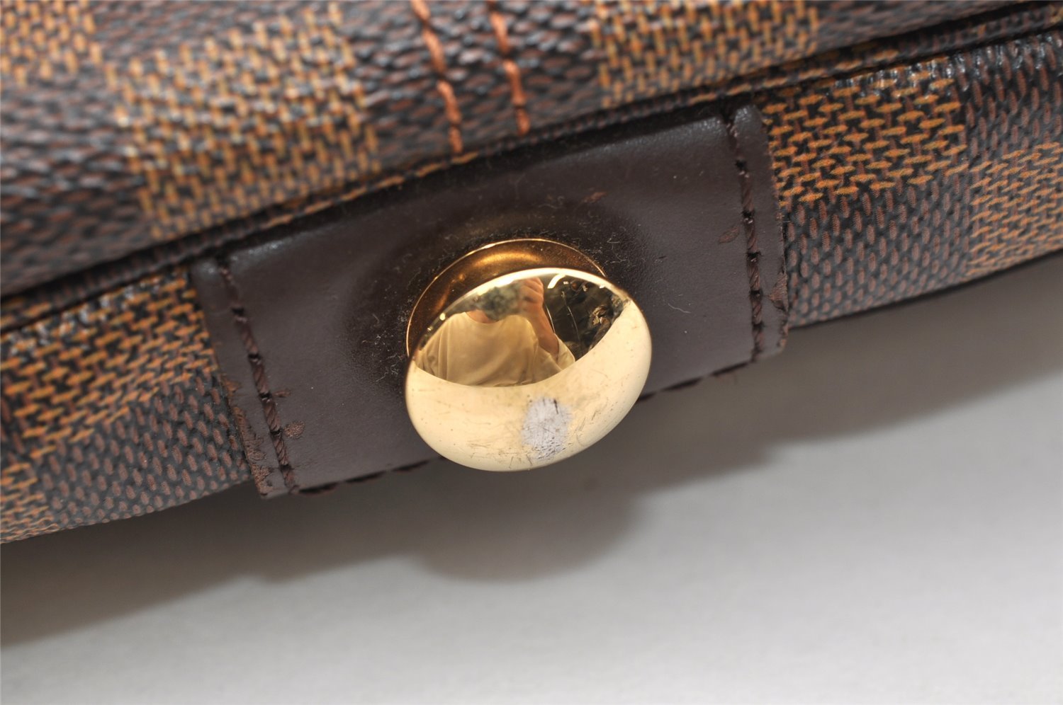 Authentic Louis Vuitton Damier Bastille Shoulder Cross Body Bag N45258 LV 6381K