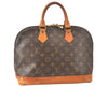 Authentic Louis Vuitton Monogram Alma Hand Bag Purse M51130 LV 6382K