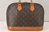 Authentic Louis Vuitton Monogram Alma Hand Bag Purse M51130 LV 6382K