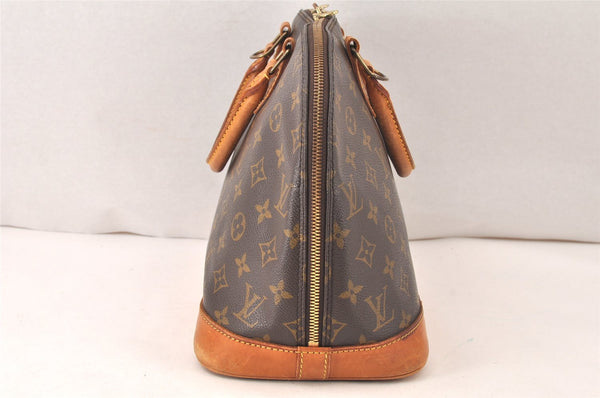 Authentic Louis Vuitton Monogram Alma Hand Bag Purse M51130 LV 6382K
