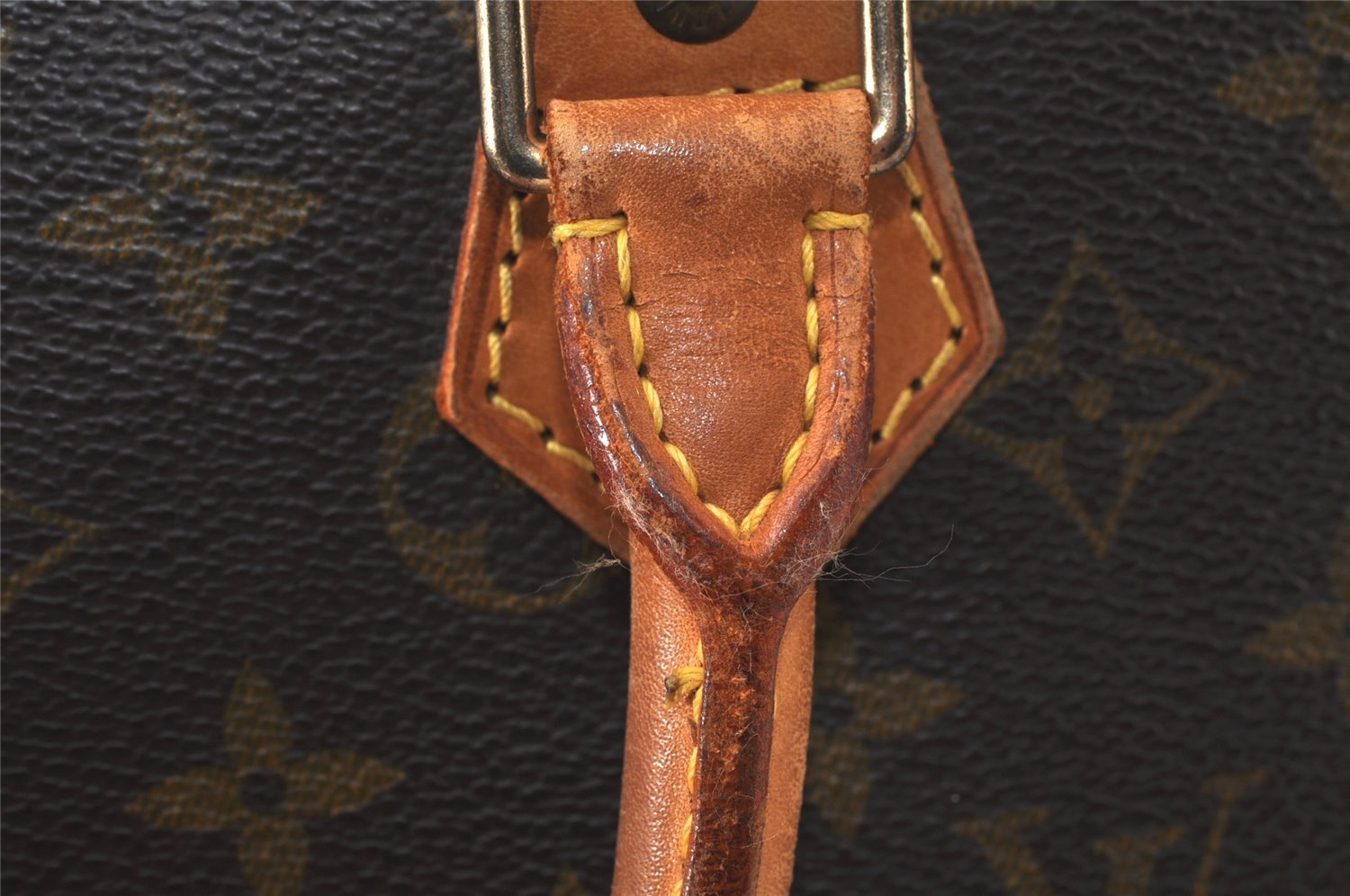 Authentic Louis Vuitton Monogram Alma Hand Bag Purse M51130 LV 6382K