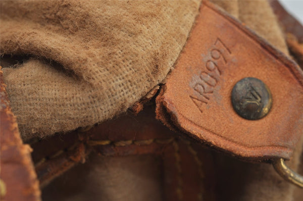 Authentic Louis Vuitton Monogram Bucket PM Shoulder Tote Bag M42238 Junk 6383J