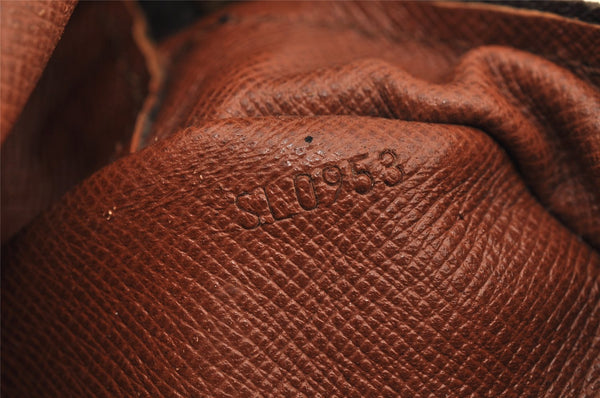 Authentic Louis Vuitton Monogram Compiegne 28 Clutch Hand Bag M51845 LV 6384I