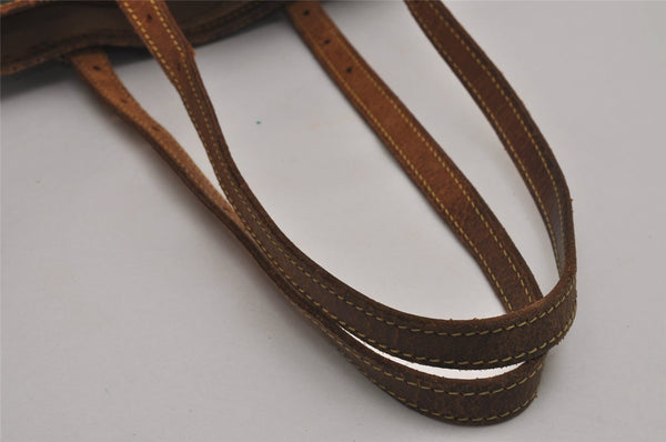 Authentic Louis Vuitton Monogram Bucket PM Shoulder Tote Bag M42238 Junk 6384J