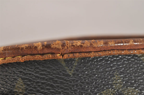 Authentic Louis Vuitton Monogram Bucket PM Shoulder Tote Bag M42238 Junk 6384J