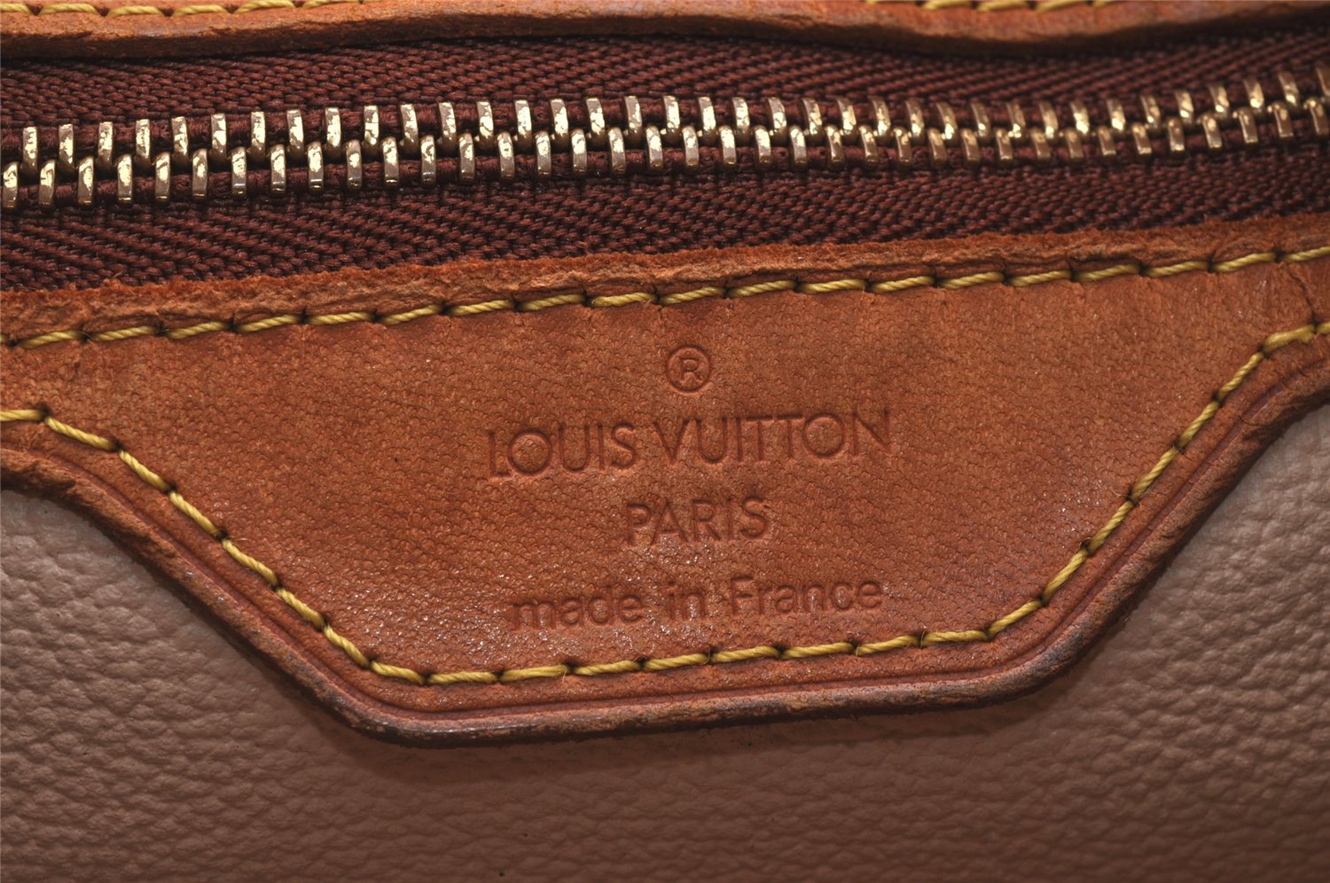 Authentic Louis Vuitton Monogram Bucket PM Shoulder Tote Bag M42238 Junk 6384J