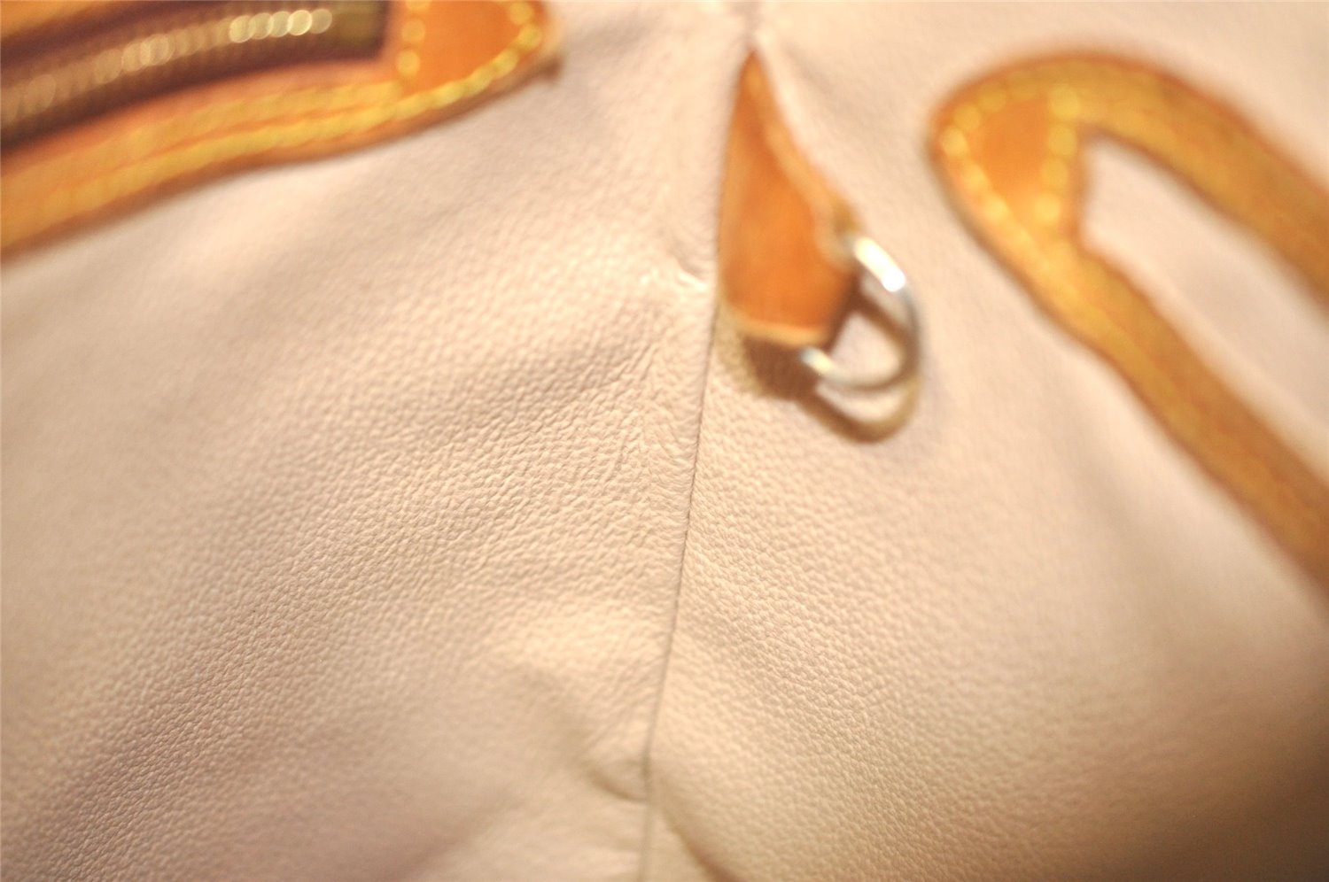 Authentic Louis Vuitton Monogram Bucket PM Shoulder Tote Bag M42238 Junk 6384J