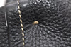 Authentic PRADA Vintage Leather 2Way Shoulder Tote Bag Black 6384K