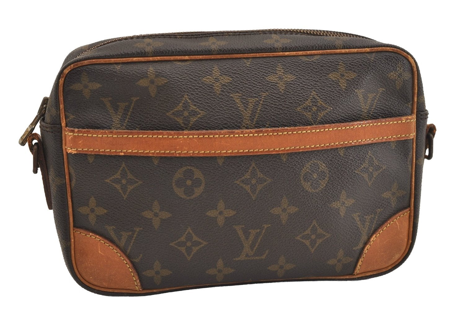 Authentic Louis Vuitton Monogram Trocadero 23 Shoulder Bag M51276 LV Junk 6385J