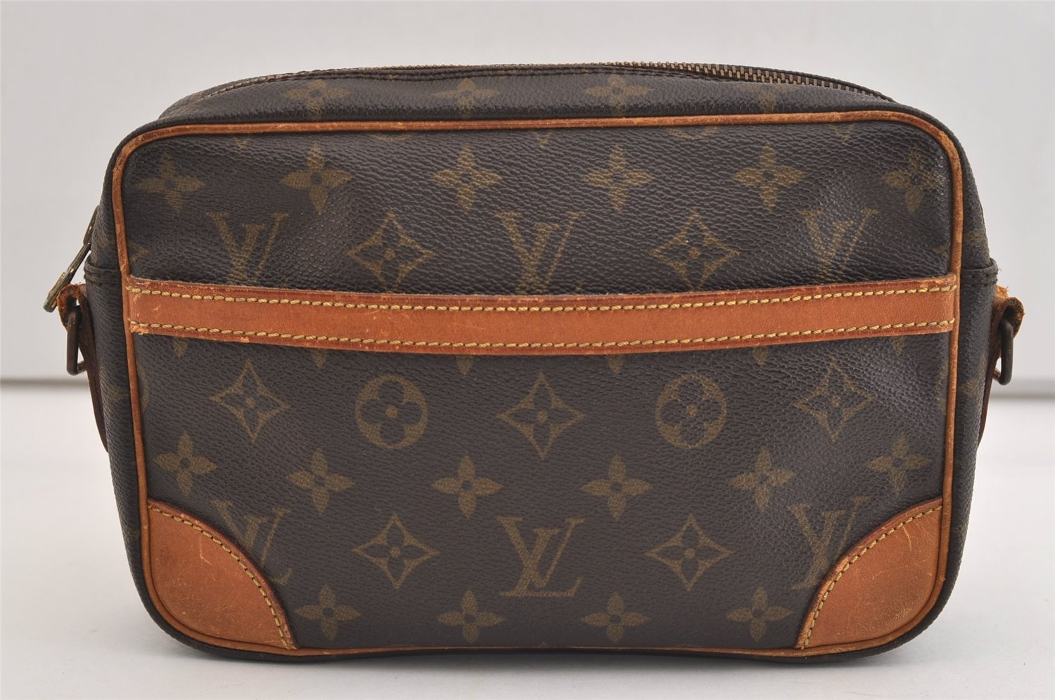 Authentic Louis Vuitton Monogram Trocadero 23 Shoulder Bag M51276 LV Junk 6385J