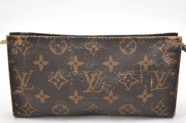 Authentic Louis Vuitton Monogram Bucket GM Shoulder Tote Bag M42236 Junk 6385K